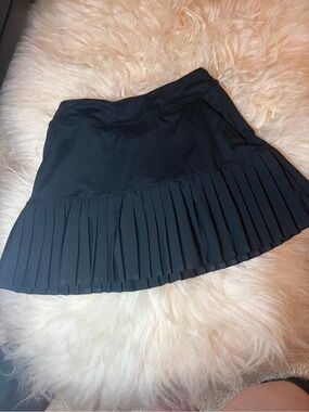 Top Golf Women's Black Pleated Athletic Skirt/ Skort Size XS